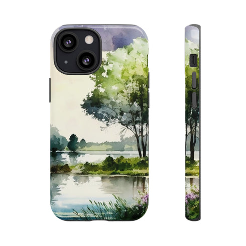 Summer Day by the Lake - Impact Resistant Phone Case